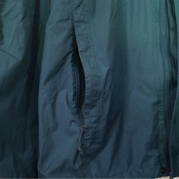 Men’s Large North Face Jacket Green/Teal w/ hood - Picture 6 of 11